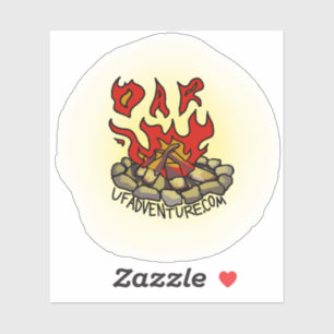 Pegatina Campfire Vinyl