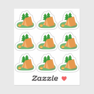 Pegatina Camping Time Traveling Outdoor Adventure Planner