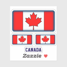 PEGATINA CANADA BLUE