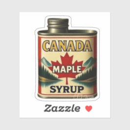 PEGATINA CANADA MAPLE SYRUP