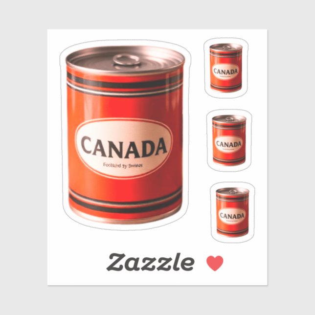 PEGATINA CANADÁ PUEDE (Hoja)
