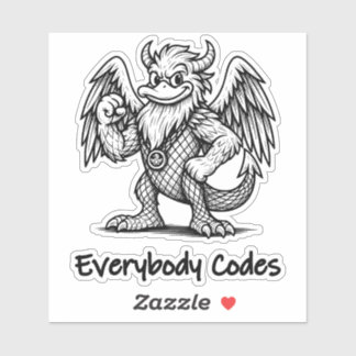 Pegatina Canción de patos y Personalizado-Pegatina de vinil