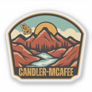 Pegatina Candler-McAfee, Georgia
