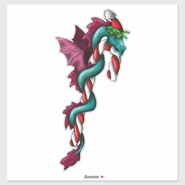 Pegatina Candy Cane Thief (Hoja)