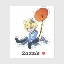 Pegatina Cangrejos de cumpleaños por odisea ocular