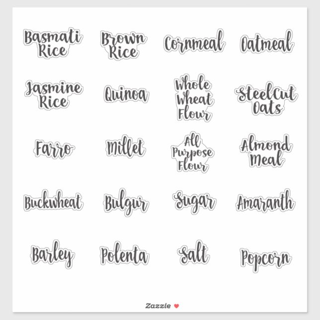 Pegatina Cañón de almacenamiento de granos enteros (Hoja)