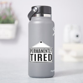 Pegatina Cansado permanentemente