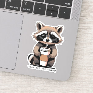 Pegatina Cansado Pero Cuenta – Recordatorio Suave