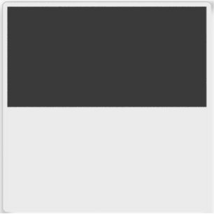 Pegatina Cantón de la bandera de Friburgo, Suiza