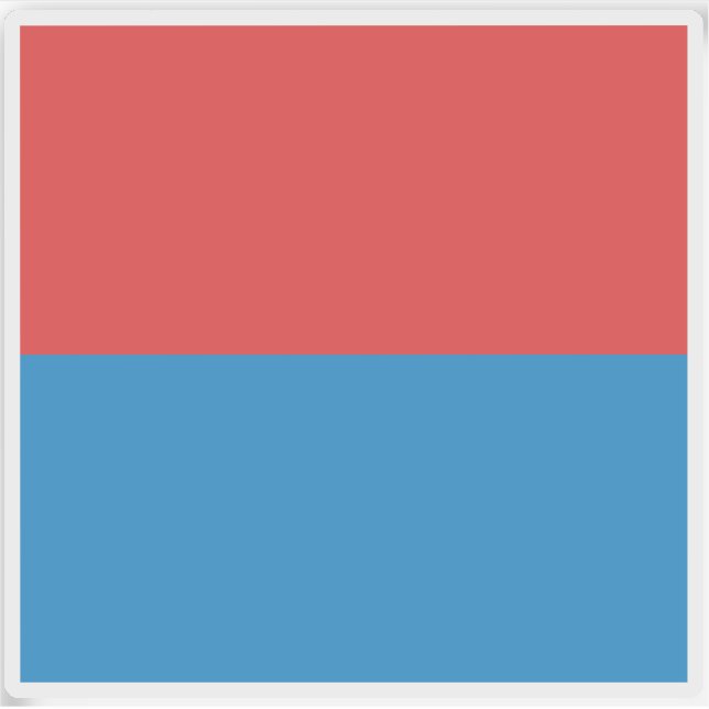 Pegatina Cantón de la bandera de Ticino, Suiza (Anverso)