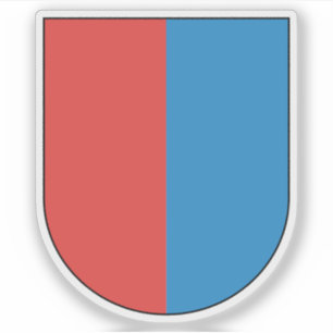 Pegatina Cantón del escudo de armas de Ticino, Suiza