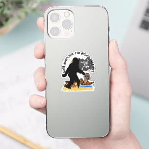 Pegatina Capitán del Pirata Sasquatch