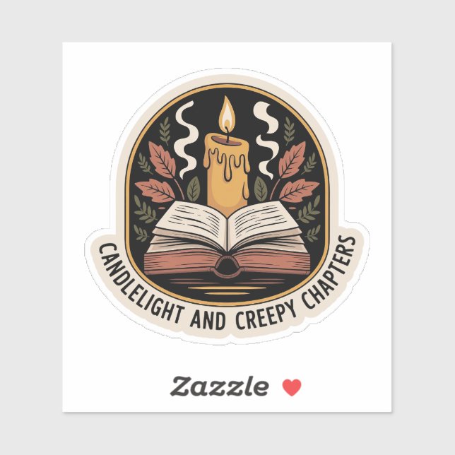 Pegatina Capítulos con velas y aromas (Hoja)