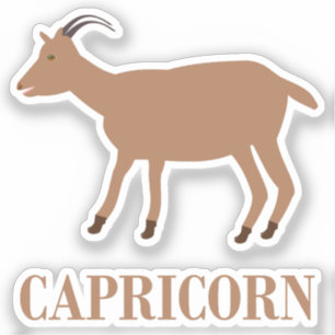 Pegatina Capricorn Star Sign Goat
