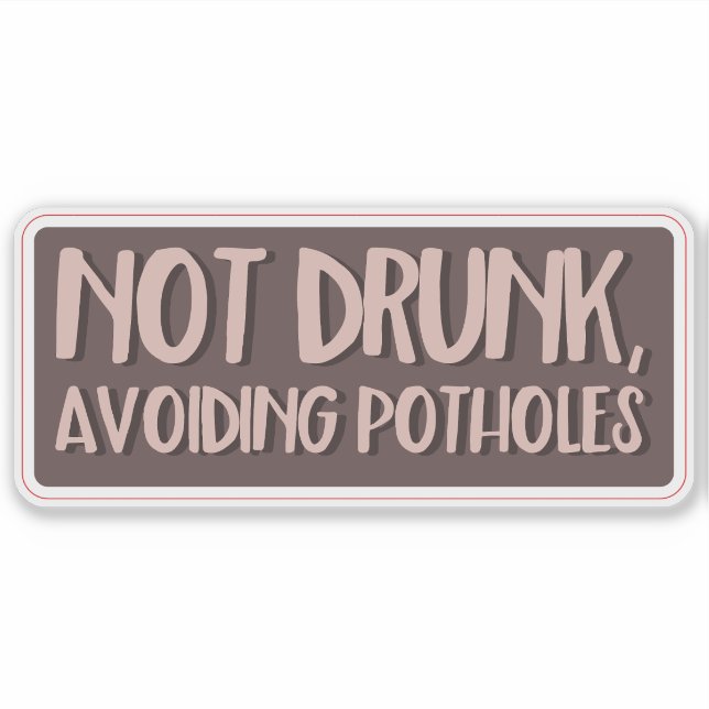 Pegatina Car Decal Bumper Sticker (Anverso)