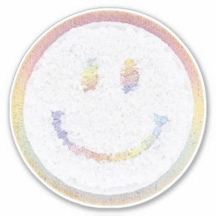 Pegatina Cara de Chenille Smile
