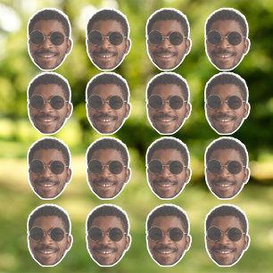 Pegatina Cara de corte personalizada