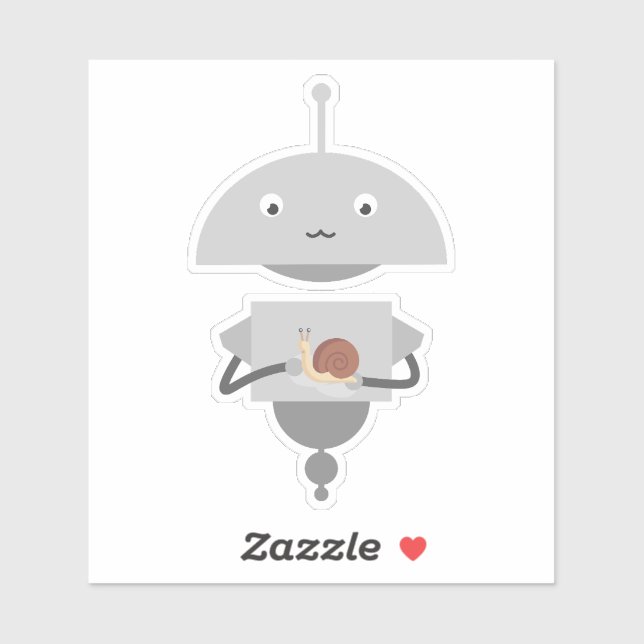 Pegatina Caracol de Mia (Hoja)