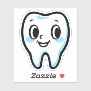 Pegatina Carácter dental de corte