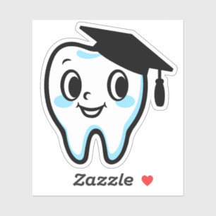 Pegatina Carácter suave de diente usando un mortero