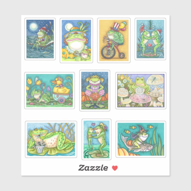 PEGATINA CARACTERES DE ARTE FRONTERIZO MASIVO Y FESTIVIDAD (Hoja)