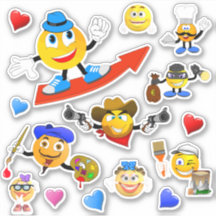 Caracteres divertidos de emoji Personalizado-Pegat