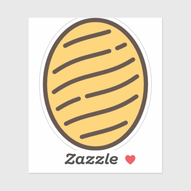 Pegatina caramelo 5 (Hoja)