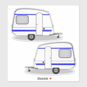 Pegatina Caravana gitana Thunder_Cove del remolque