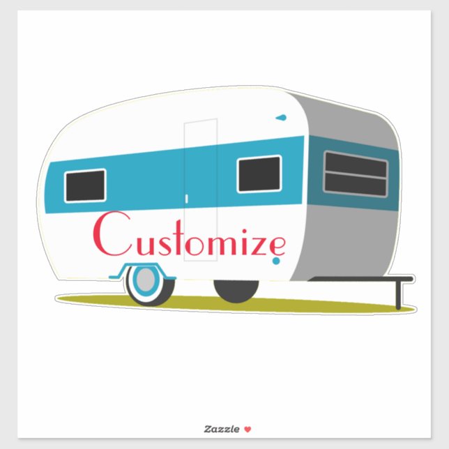 Pegatina Caravana RV Thunder_Cove (Hoja)