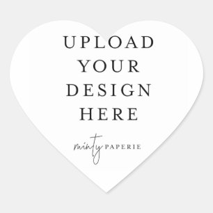 Pegatina cardíaco - 1,5"