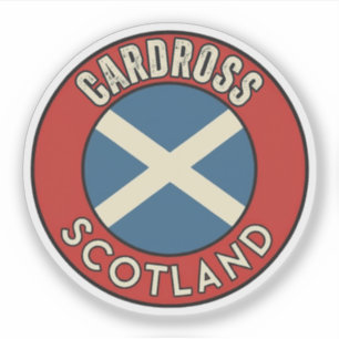 Pegatina Cardross, Escocia