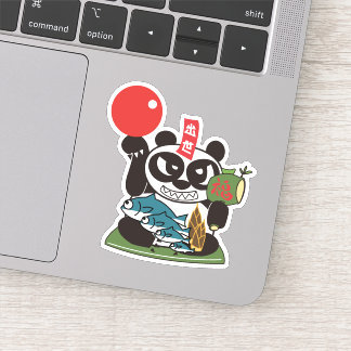 Pegatina Career Panda Dios