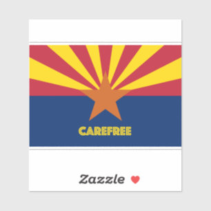 Pegatina Carefree AZ