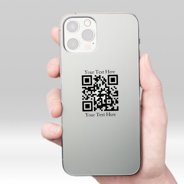 Pegatina Carga fácilmente tu propio código QR | Transparent (Subido por el creador)