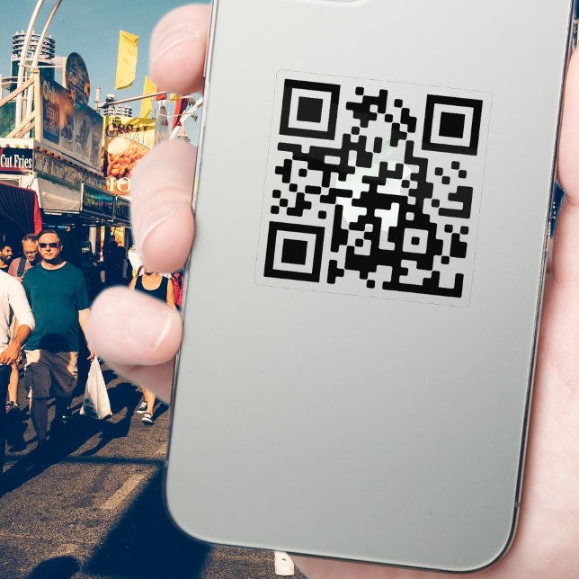 Pegatina Carga fácilmente tu propio código QR | Transparent (Subido por el creador)