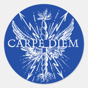 Pegatina Carpe Diem Wings