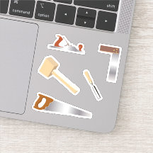 Carpintería del kit de herramientas de trabajo en 