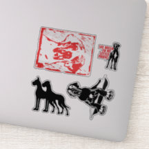 Pegatina Carsticker Great Dane Collection