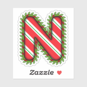 Pegatina Carta de Navidad N