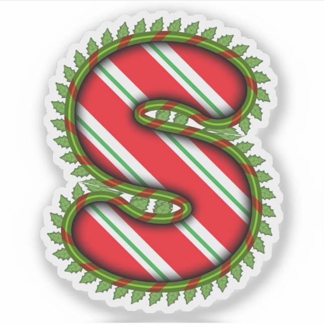 Pegatina Carta de Navidad S (Anverso)