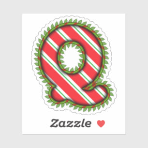 Pegatina Carta de Navidad X