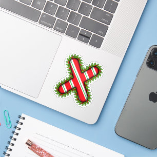 Pegatina Carta de Navidad X