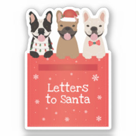 Pegatina Cartas A Los Bulldoges De Santa Francia
