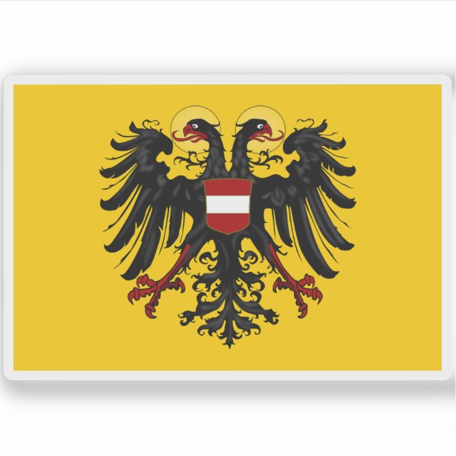 Pegatina Cartel de Frederick III (1437-1493) (Anverso)