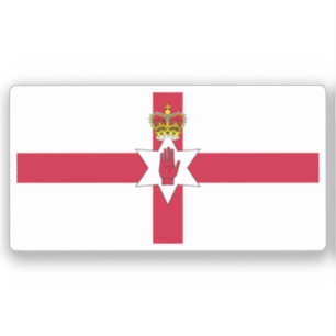 Pegatina Cartel de Irlanda del Norte