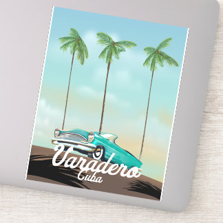 Pegatina Cartel de viaje de Varadero Cuba
