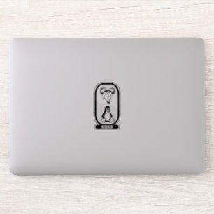 Pegatina Cartucho jeroglífico GNU Linux