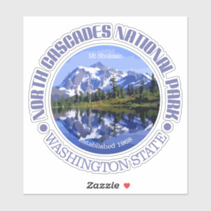 Pegatina Cascadas del norte NP