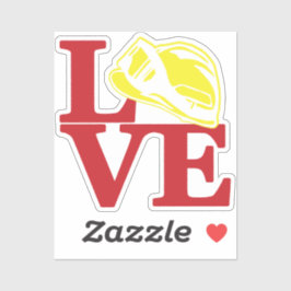 Pegatina Casco silvestre FIRE LOVE [FL10]