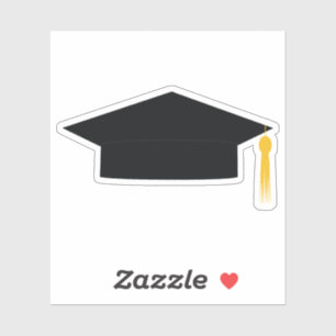 Pegatina Casquillo de la graduación